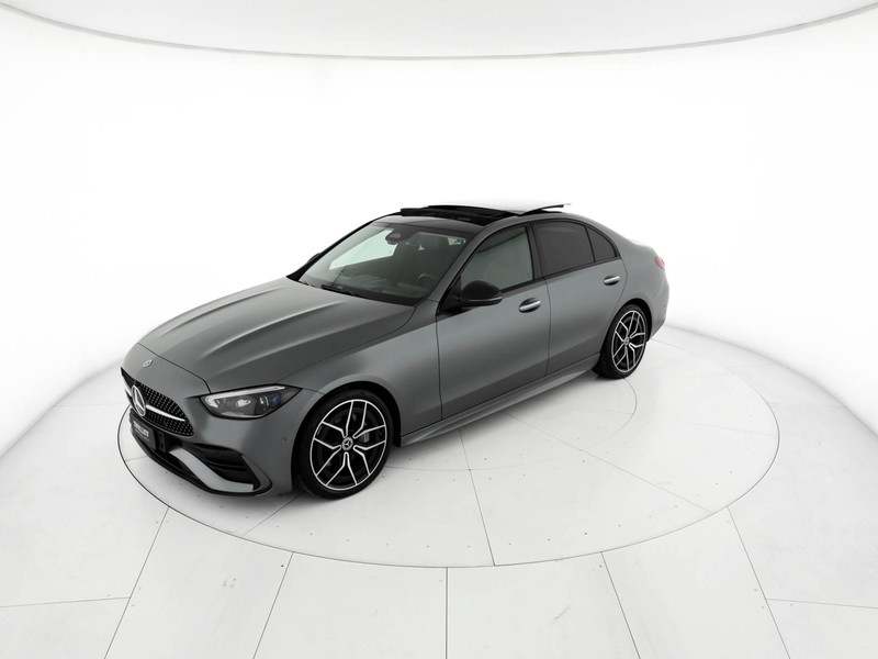 Mercedes Classe C Berlina 220 d mhev premium pro 4matic auto ibrido grigio