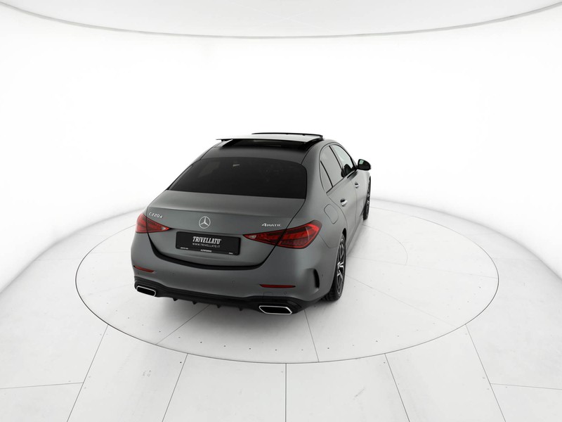 Mercedes Classe C Berlina 220 d mhev premium pro 4matic auto ibrido grigio