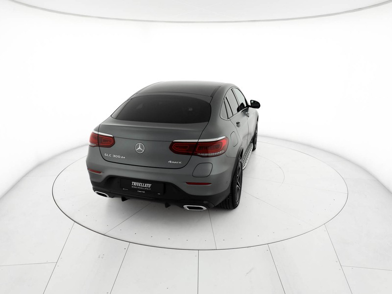Mercedes GLC Coupè coupe 300 de phev (eq-power) premium 4matic auto ibrido grigio