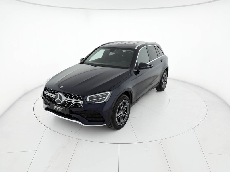 Mercedes GLC 300 de phev (eq-power) premium 4matic auto ibrido blu/azzurro