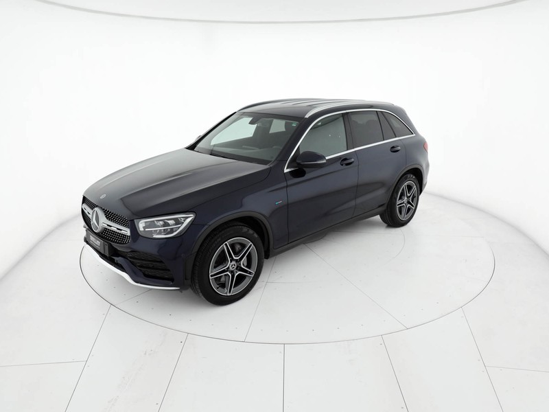 Mercedes GLC 300 de phev (eq-power) premium 4matic auto ibrido blu/azzurro