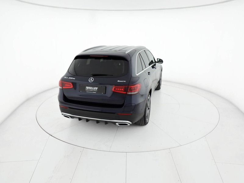 Mercedes GLC 300 de phev (eq-power) premium 4matic auto ibrido blu/azzurro
