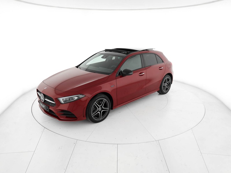 Mercedes Classe A 250 e phev (eq-power) premium auto ibrido rosso