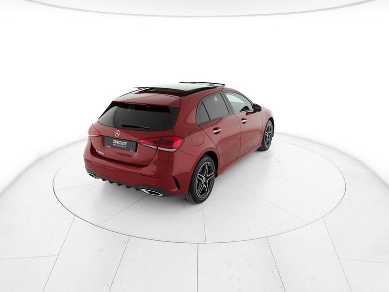 Mercedes Classe A 250 e phev (eq-power) premium auto ibrido rosso