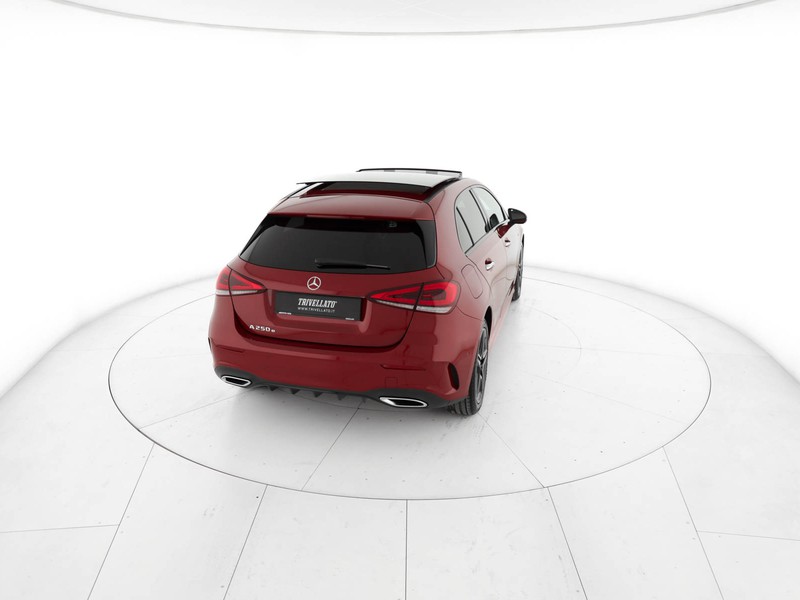 Mercedes Classe A 250 e phev (eq-power) premium auto ibrido rosso