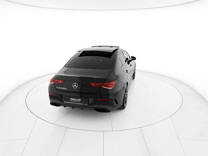 Mercedes CLA Coupè coupe 200 d premium auto diesel nero