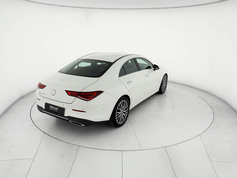 Mercedes CLA Coupè coupe 180 sport auto benzina bianco