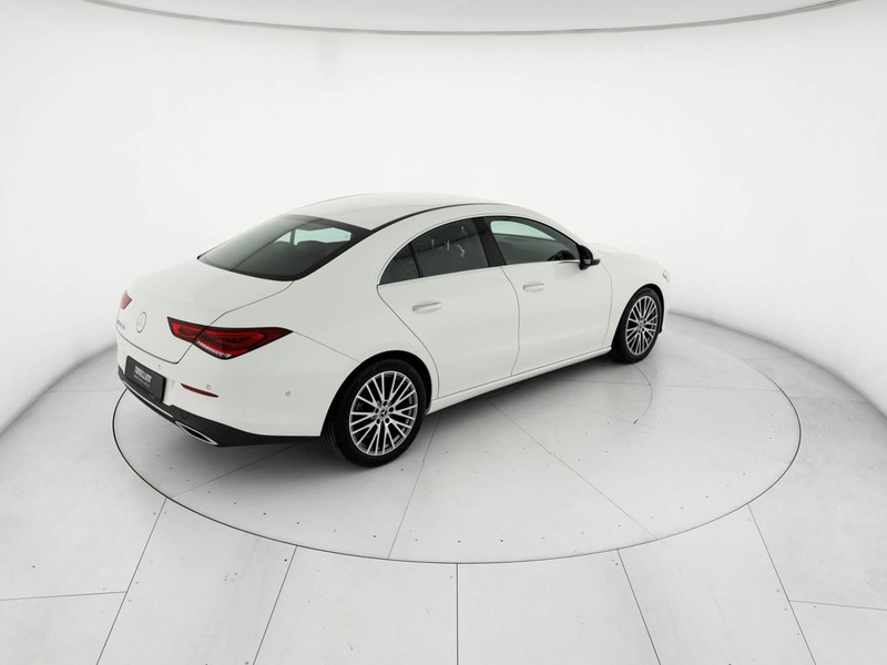 Mercedes CLA Coupè coupe 180 sport auto benzina bianco