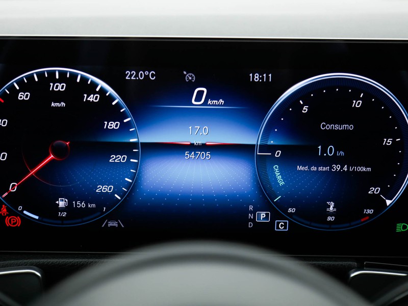 Mercedes GLB 200 d executive auto diesel argento