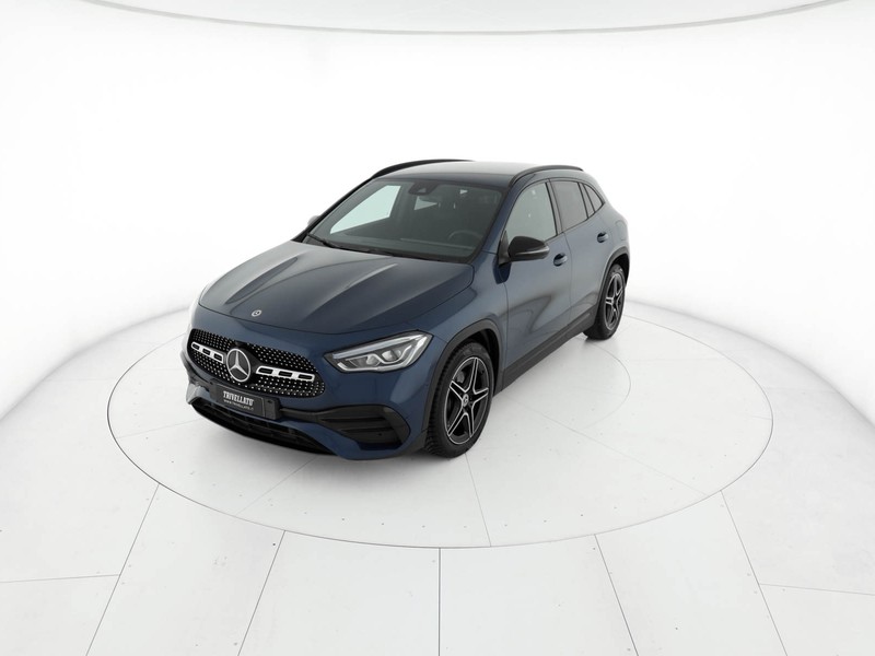 Mercedes GLA 180 d premium auto diesel blu/azzurro