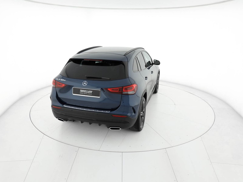 Mercedes GLA 180 d premium auto diesel blu/azzurro
