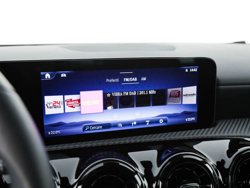 Mercedes Classe A 180 d executive auto diesel nero