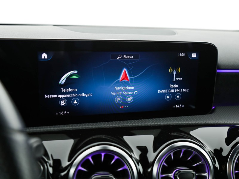 Mercedes Classe A 250 e phev (eq-power) premium auto ibrido argento