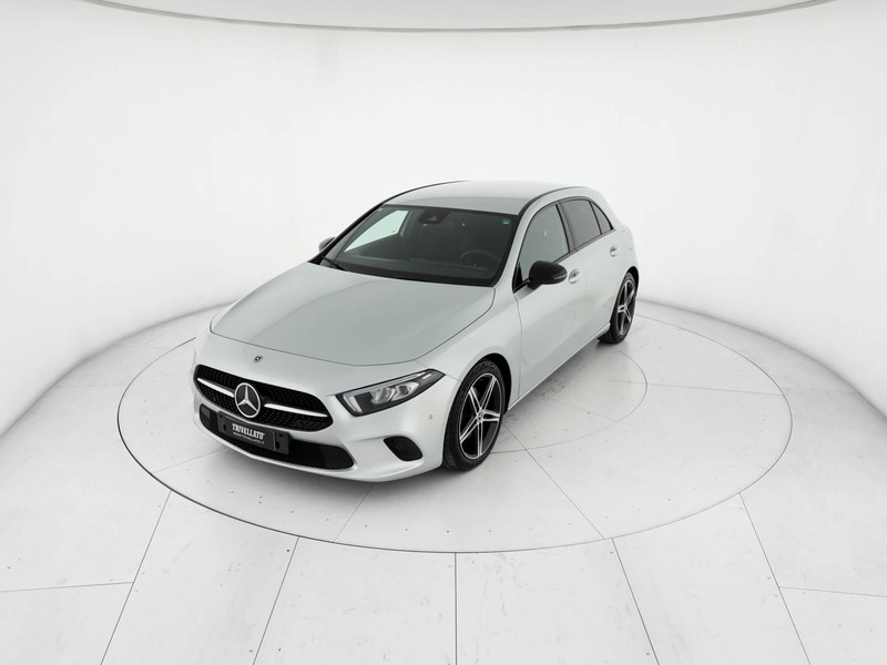 Mercedes Classe A 180 d sport night edition auto diesel argento