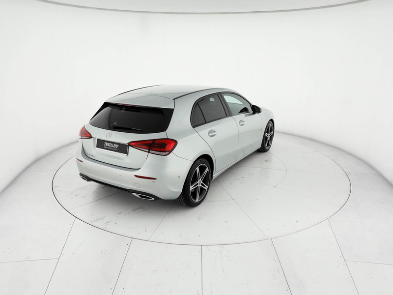 Mercedes Classe A 180 d sport night edition auto diesel argento