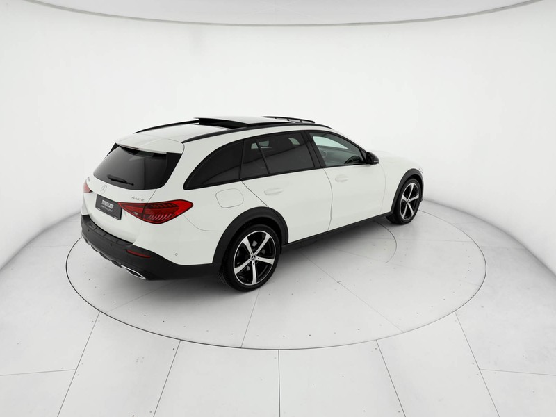 Mercedes Classe C SW sw all-terrain 220 d mhev premium 4matic auto ibrido bianco