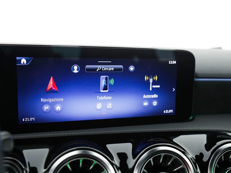 Mercedes Classe A 180 d amg line premium auto diesel nero