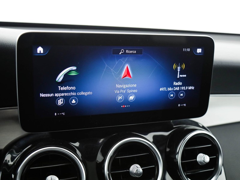 Mercedes GLC 220 d premium 4matic auto diesel argento