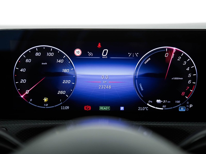 Mercedes Classe A 250 e phev progressive advanced auto ibrido bianco