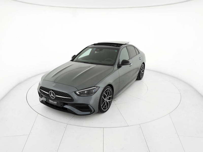 Mercedes Classe C Berlina 220 d mhev premium 4matic auto ibrido grigio