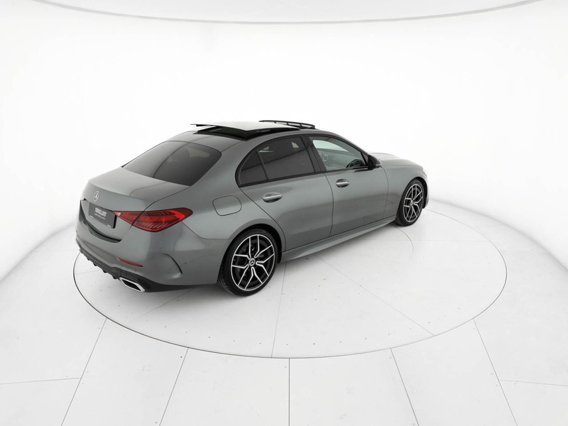 Mercedes Classe C Berlina 220 d mhev premium 4matic auto ibrido grigio