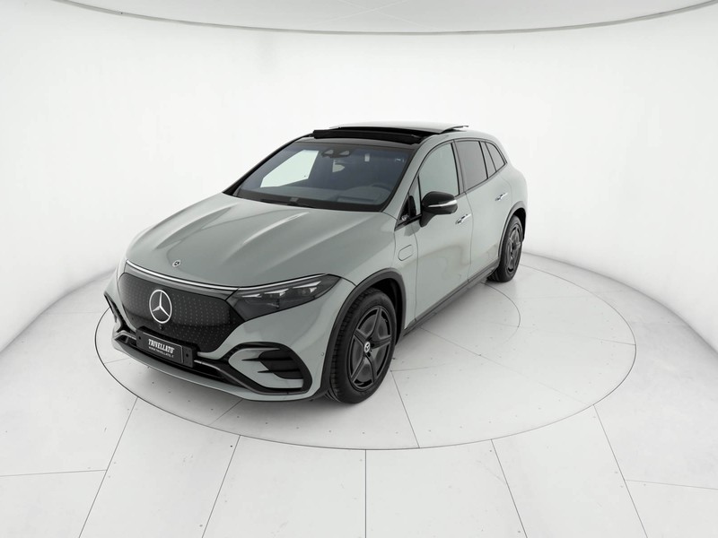 Mercedes EQS suv 450 amg line premium 4matic auto elettrica grigio