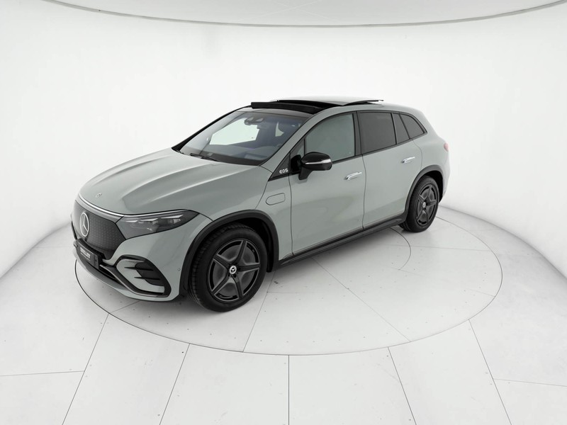 Mercedes EQS suv 450 amg line premium 4matic auto elettrica grigio