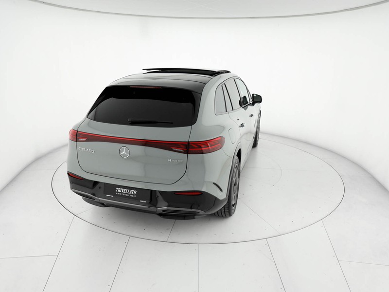 Mercedes EQS suv 450 amg line premium 4matic auto elettrica grigio
