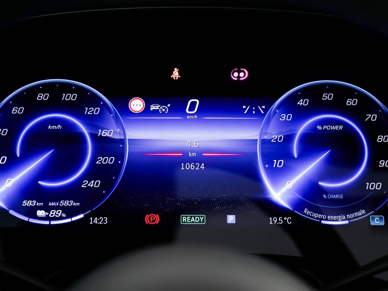 Mercedes EQS suv 450 amg line premium 4matic auto elettrica grigio
