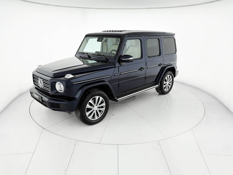 Mercedes Classe G 400 d exclusive 330cv auto diesel blu/azzurro