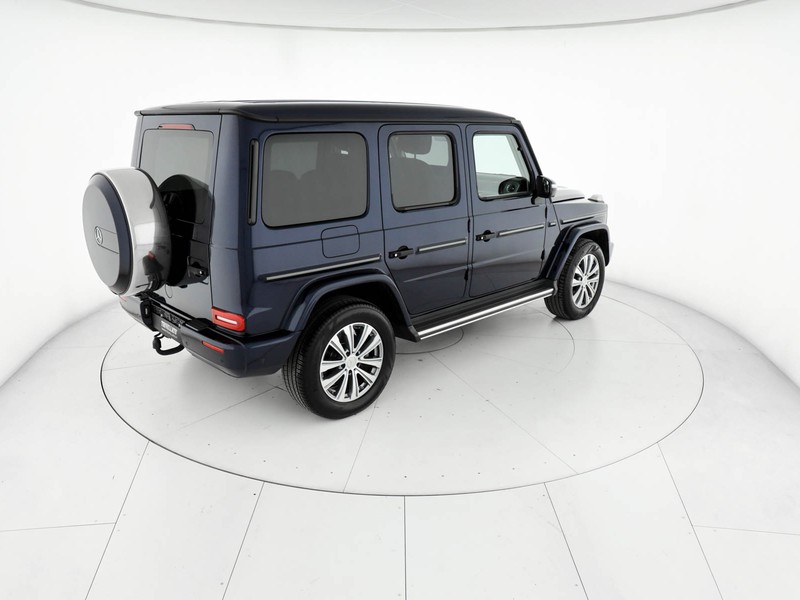 Mercedes Classe G 400 d exclusive 330cv auto diesel blu/azzurro
