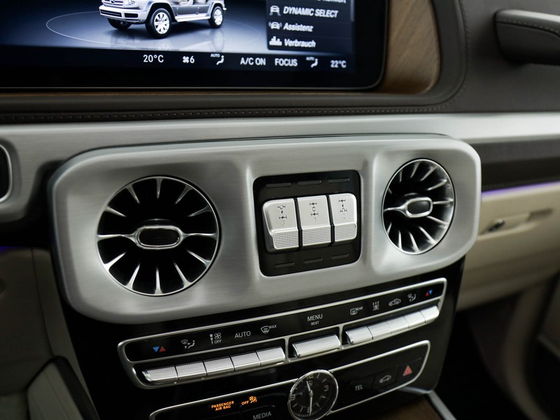 Mercedes Classe G 400 d exclusive 330cv auto diesel blu/azzurro