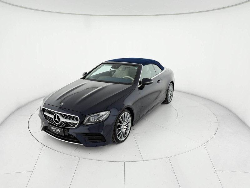 Mercedes Classe E Cabrio cabrio 220 d premium auto my20 diesel blu/azzurro
