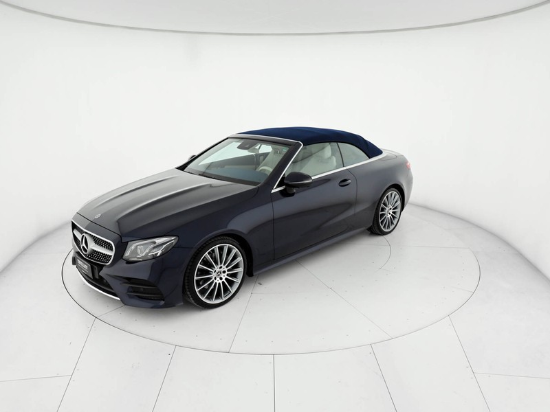 Mercedes Classe E Cabrio cabrio 220 d premium auto my20 diesel blu/azzurro