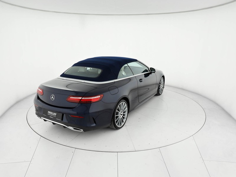 Mercedes Classe E Cabrio cabrio 220 d premium auto my20 diesel blu/azzurro
