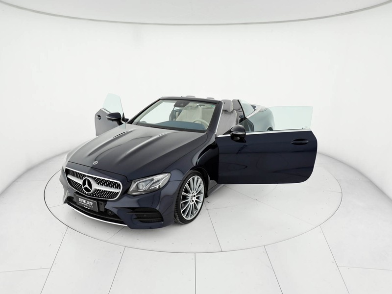 Mercedes Classe E Cabrio cabrio 220 d premium auto my20 diesel blu/azzurro