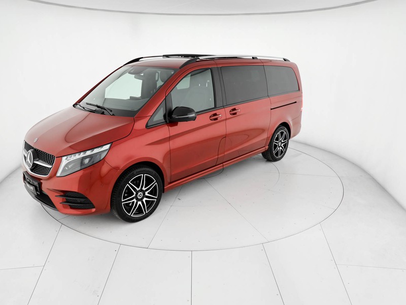 Mercedes Classe V long 300 d exclusive 4matic auto diesel rosso