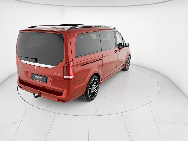 Mercedes Classe V long 300 d exclusive 4matic auto diesel rosso