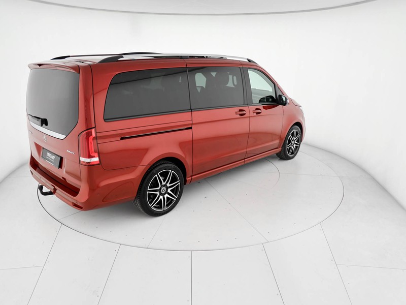 Mercedes Classe V long 300 d exclusive 4matic auto diesel rosso