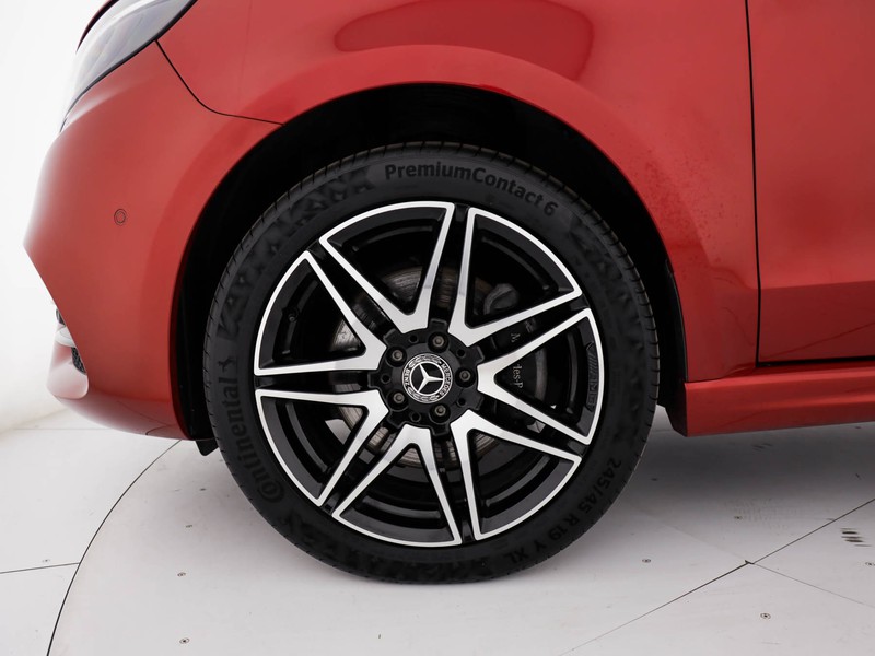 Mercedes Classe V long 300 d exclusive 4matic auto diesel rosso