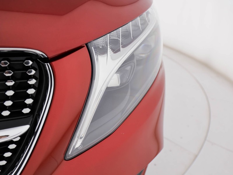 Mercedes Classe V long 300 d exclusive 4matic auto diesel rosso