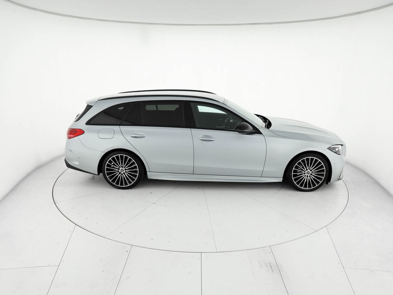 Mercedes Classe C SW sw 220 d mhev premium 4matic auto ibrido grigio
