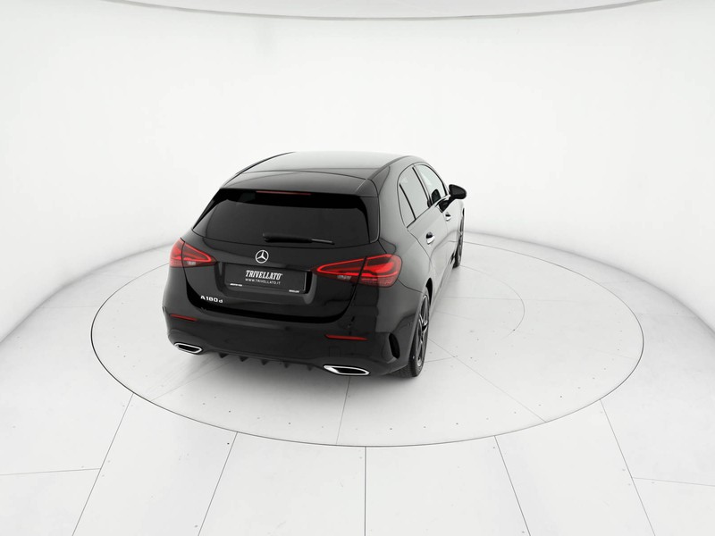 Mercedes Classe A 180 d amg line advanced plus auto diesel nero