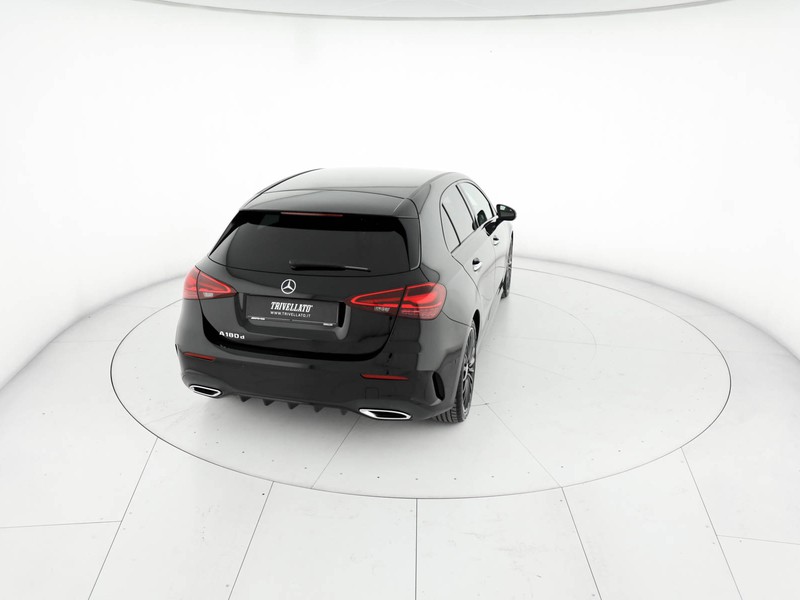 Mercedes Classe A 180 d amg line advanced plus auto diesel nero
