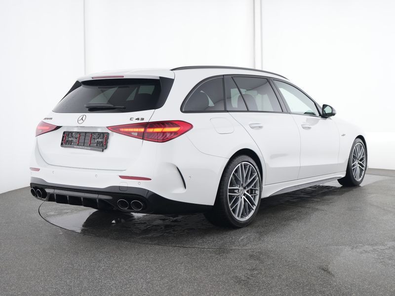 AMG Classe C c sw amg 43 mhev premium plus 4matic 422cv auto ibrido bianco
