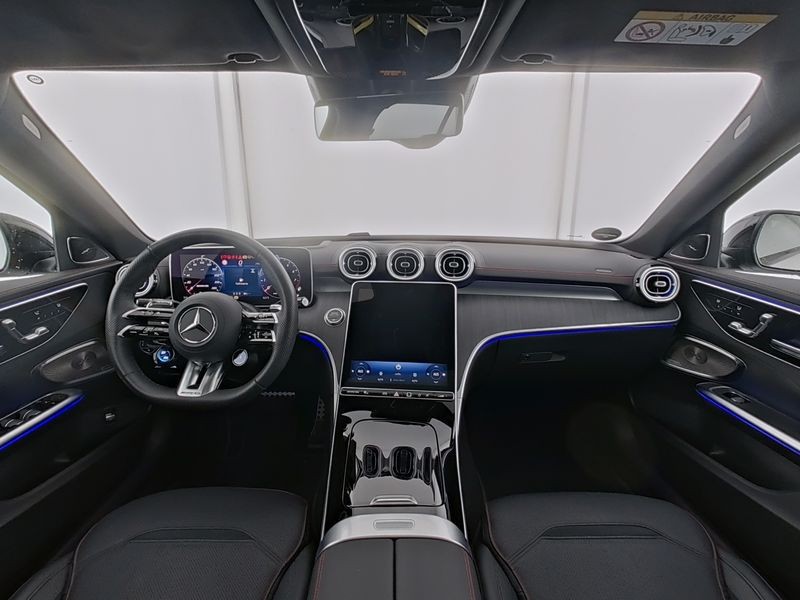 AMG Classe C c sw amg 43 mhev premium plus 4matic 422cv auto ibrido bianco