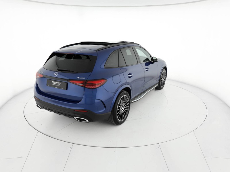 Mercedes GLC 220 d amg line premium plus 4matic auto ibrido blu/azzurro