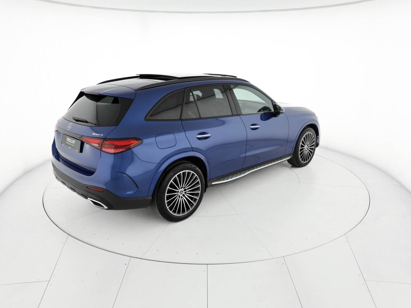 Mercedes GLC 220 d amg line premium plus 4matic auto ibrido blu/azzurro
