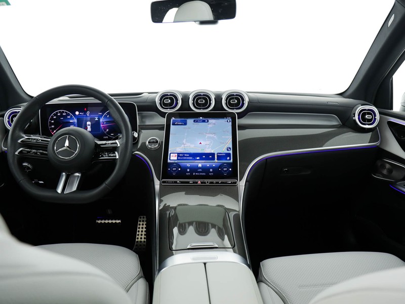 Mercedes GLC 220 d amg line premium plus 4matic auto ibrido blu/azzurro