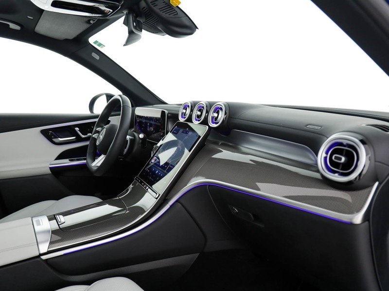 Mercedes GLC 220 d amg line premium plus 4matic auto ibrido blu/azzurro